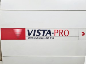 Thumbnail image of Varian Vista-Pro CCD Simultaneous ICP-OES System w Chiller, Autosampler, and PC