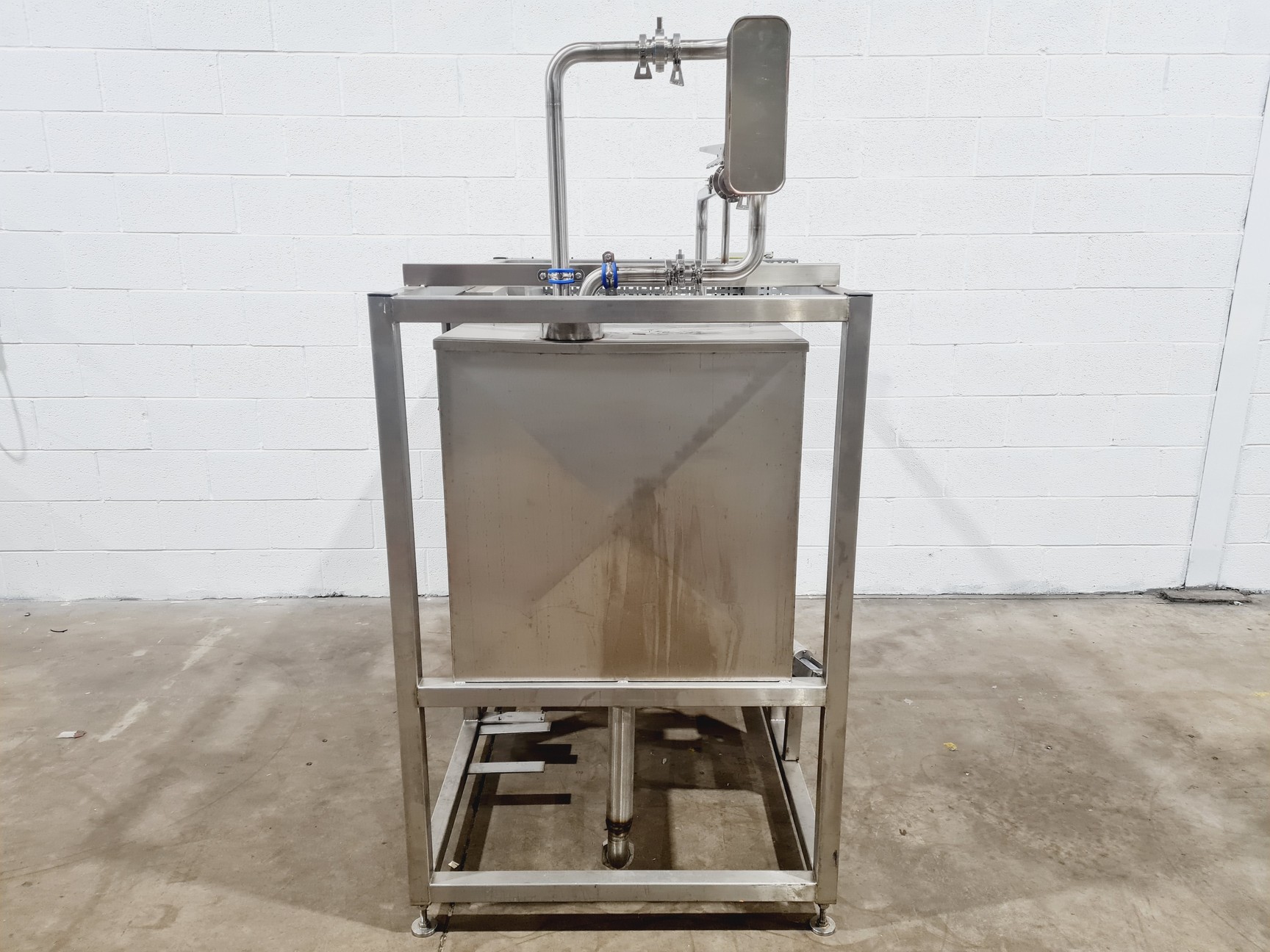 Image of PPML CIP System (Stripped) - Tank Skid, Pump & Heat Exchanger