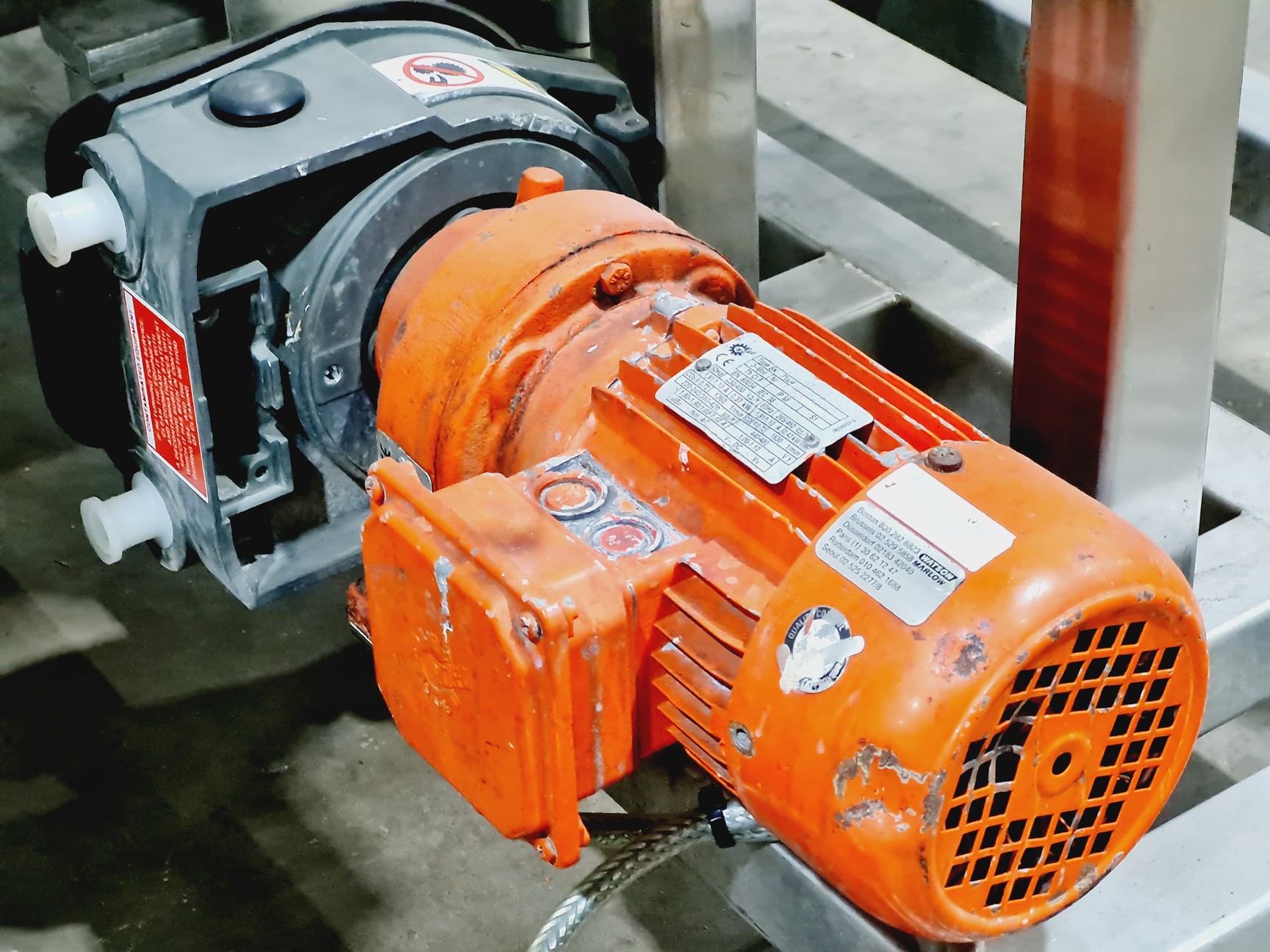 Image of PPML CIP System (Stripped) - Tank Skid, Pump & Heat Exchanger