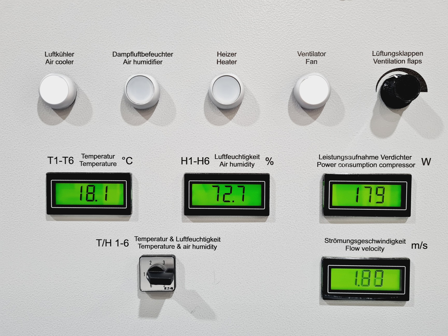 Image of GUNT ET 605 Air Conditioning System Training Unit / Educational Model