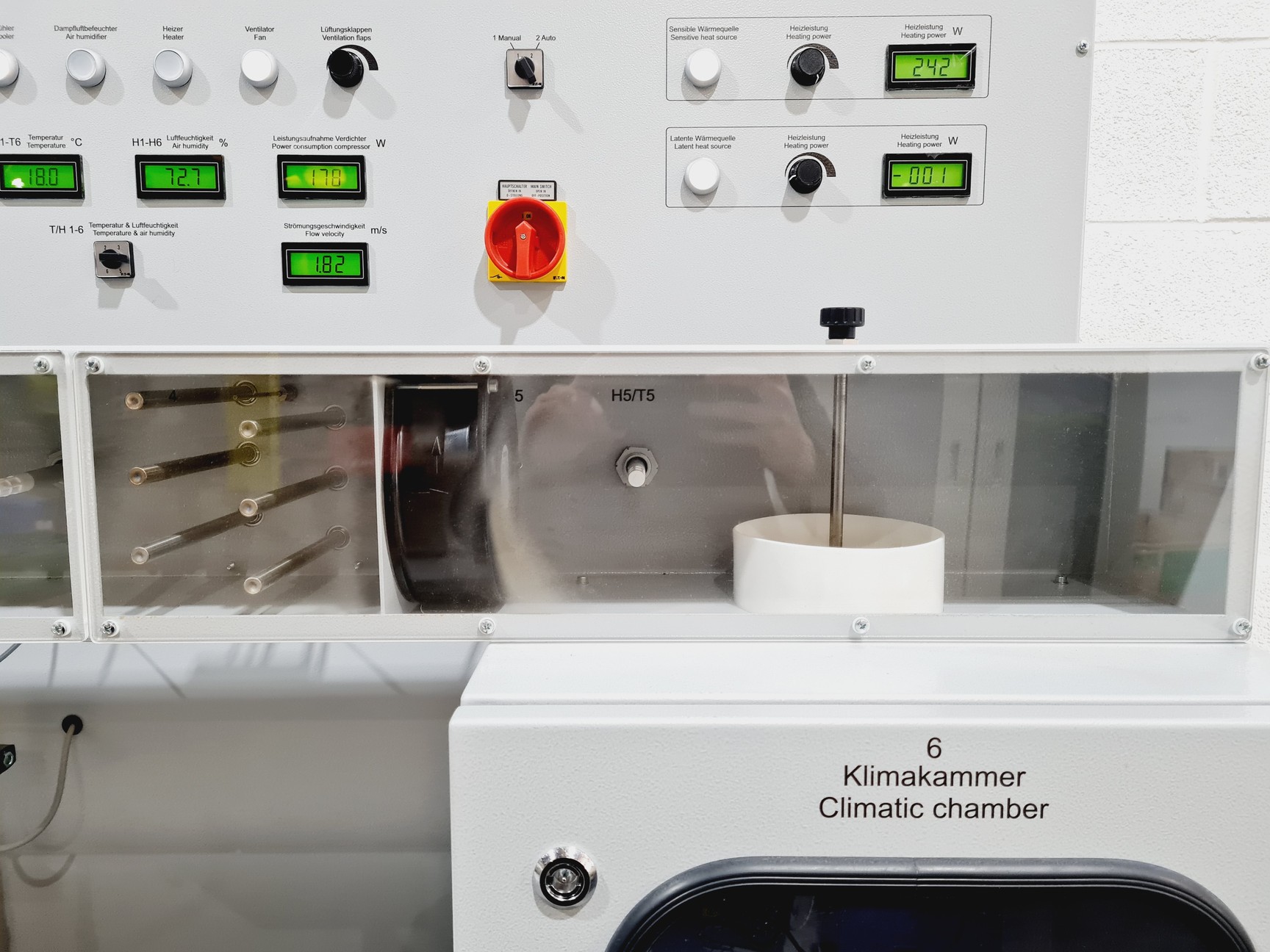 Image of GUNT ET 605 Air Conditioning System Training Unit / Educational Model