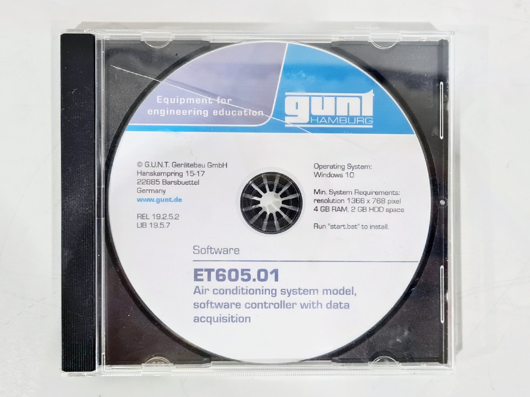 Image of GUNT ET 605 Air Conditioning System Training Unit / Educational Model