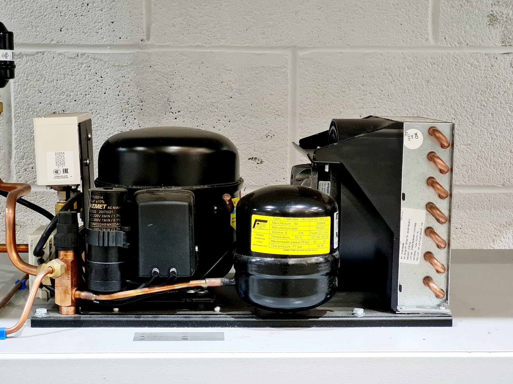Image of GUNT ET 605 Air Conditioning System Training Unit / Educational Model