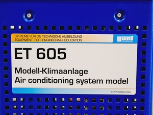 Thumbnail image of GUNT ET 605 Air Conditioning System Training Unit / Educational Model