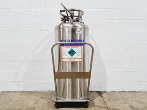 Thumbnail image of StateBourne CryoStor 240 Stainless Liquid Nitrogen Storage Tank 