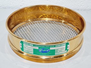 Thumbnail image of  11x Endecotts Laboratory Test Sieves Stainless Steel & Brass 250µm–5.6mm