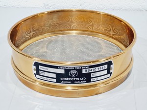 Thumbnail image of  11x Endecotts Laboratory Test Sieves Stainless Steel & Brass 250µm–5.6mm