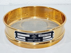Thumbnail image of  11x Endecotts Laboratory Test Sieves Stainless Steel & Brass 250µm–5.6mm