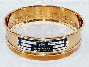 Thumbnail image of  11x Endecotts Laboratory Test Sieves Stainless Steel & Brass 250µm–5.6mm