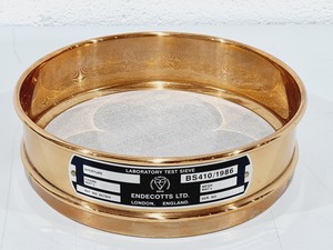Thumbnail image of  11x Endecotts Laboratory Test Sieves Stainless Steel & Brass 250µm–5.6mm