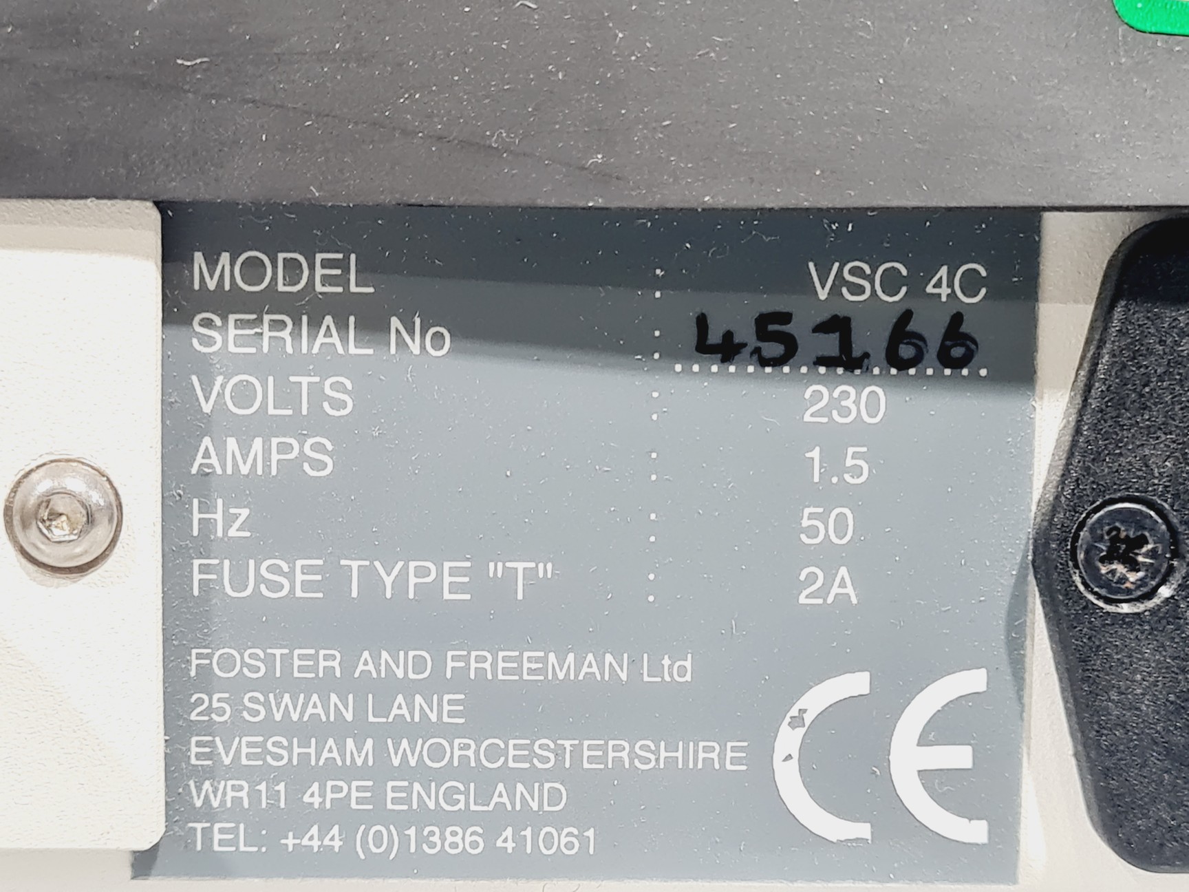 Image of Foster + Freeman VSC 4C Video Spectral Comparator