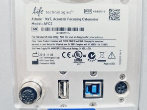 Thumbnail image of Life Technologies Attune NxT Acoustic Focusing Cytometer AFC2 W/ PC + Software 