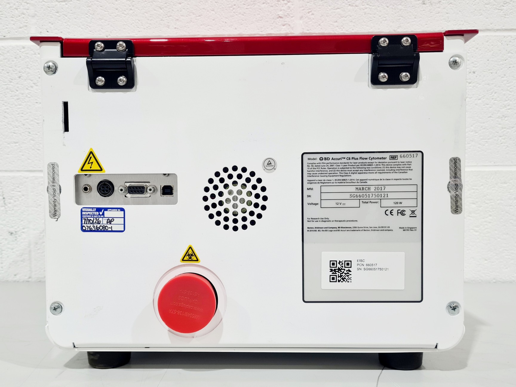 Image of BD Accuri C6 Plus Flow Cytometer System w/ PC & Software Lab