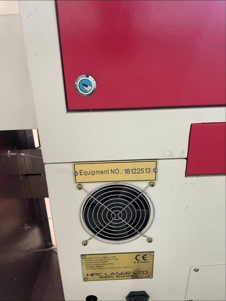 Image of HPC Laser LS1290 PRO CO₂ Laser Cutter 