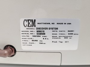 Thumbnail image of CEM Discover System Microwave Reactor Sythesiser