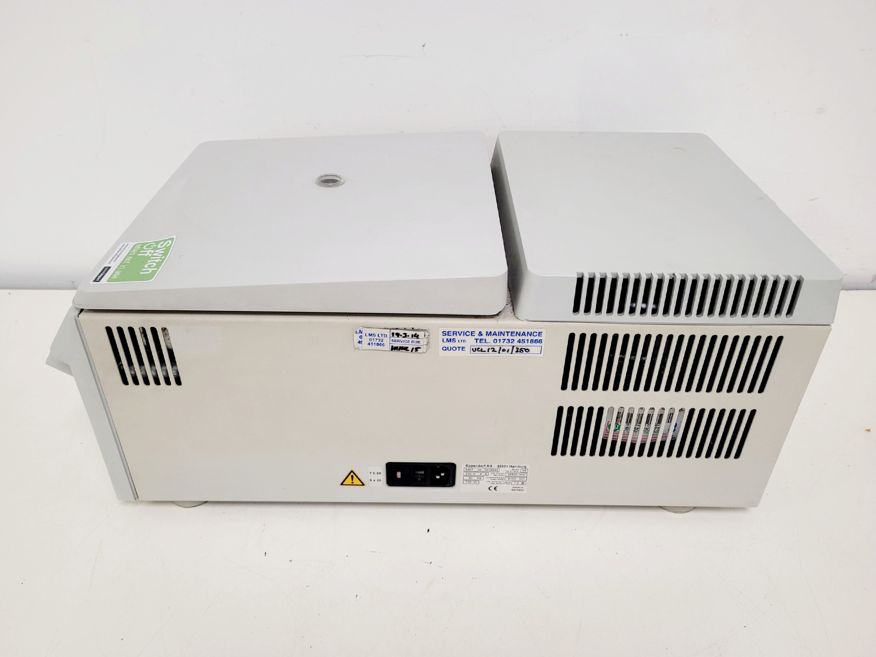 Image of Eppendorf 5417 R Benchtop Centrifuge