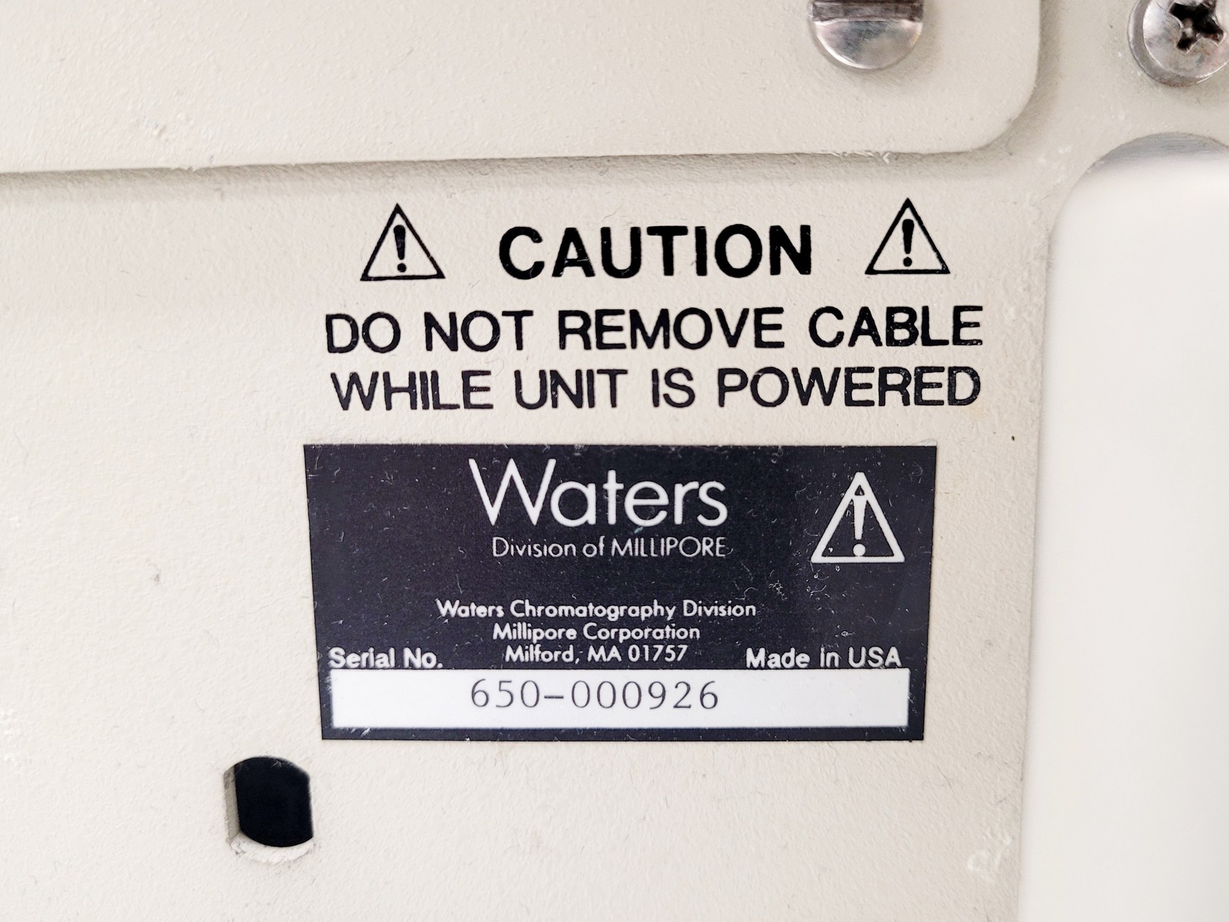 Image of Waters 650E Advanced Protein Purification System HPLC Chromatography