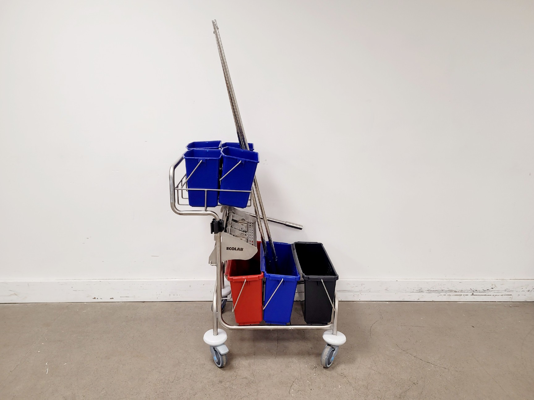 Image of Ecolab 3038200 Klercide Triple Bucket System 