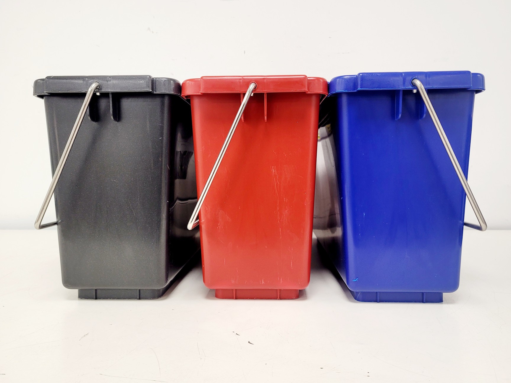 Image of Ecolab 3038200 Klercide Triple Bucket System 