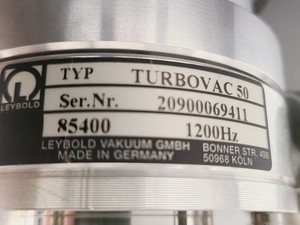 Thumbnail image of Leybold Turbotronik NT 10/Combivac IT23/Trivac D2.5E Vacuum Pump System