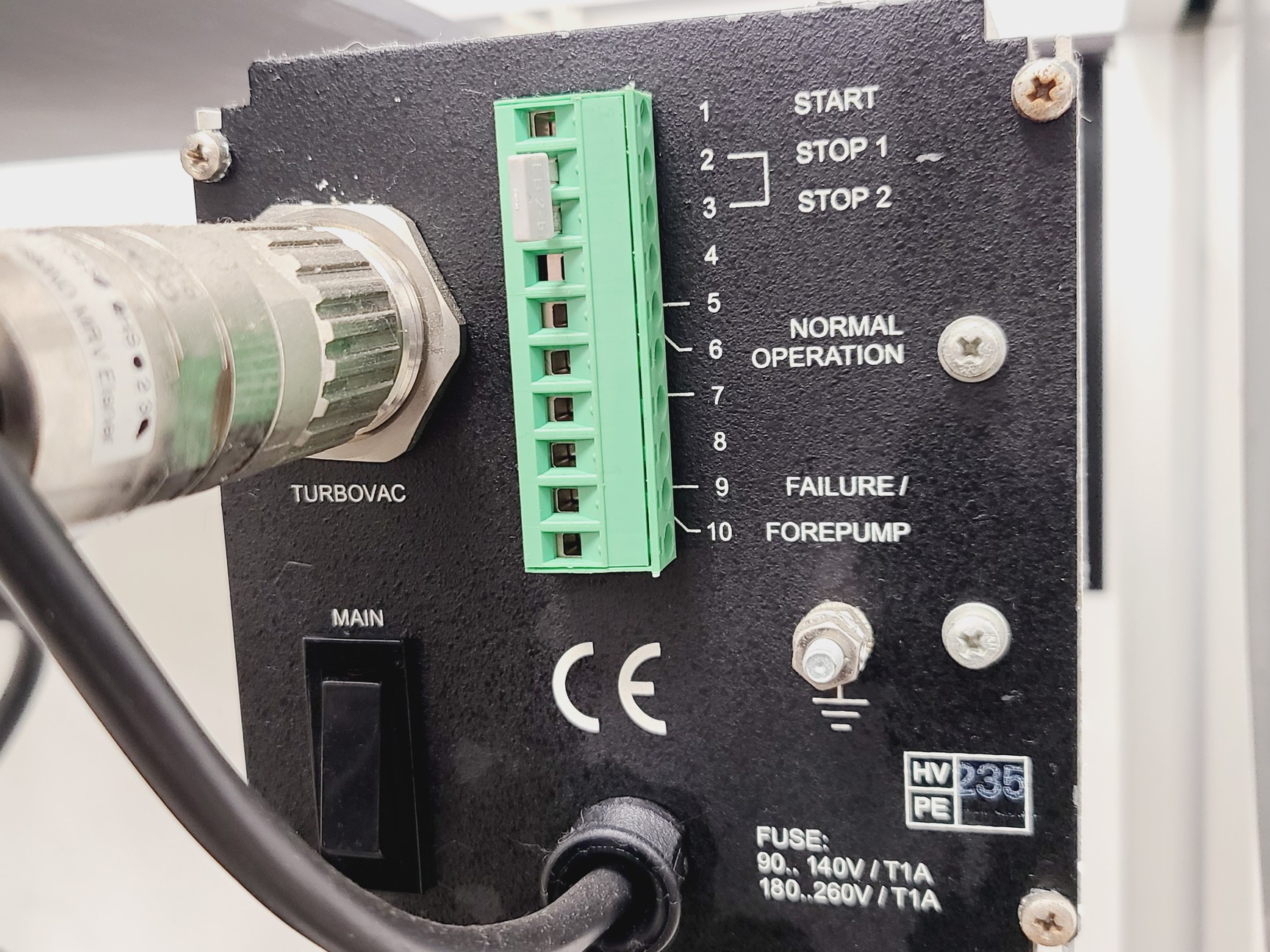 Image of Leybold Turbotronik NT 10/Combivac IT23/Trivac D2.5E Vacuum Pump System