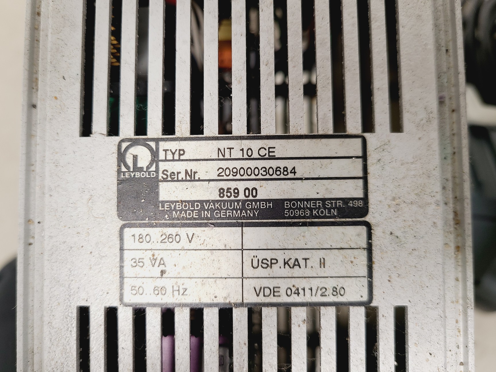 Image of Leybold Turbotronik NT 10/Combivac IT23/Trivac D2.5E Vacuum Pump System