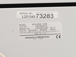 Thumbnail image of Shimadzu LCMS-2010 EV Liquid Chromatograph Mass Spectrometer System