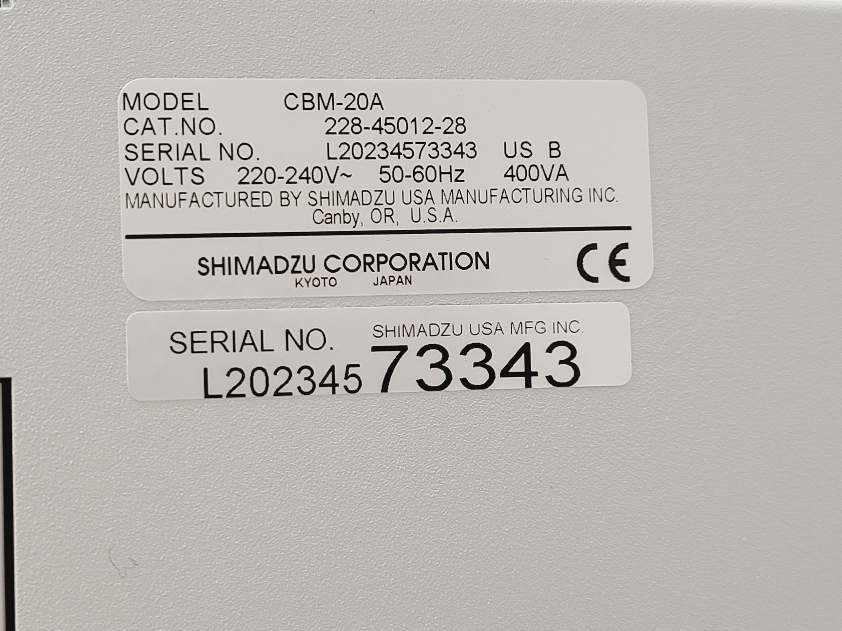 Image of Shimadzu LCMS-2010 EV Liquid Chromatograph Mass Spectrometer System