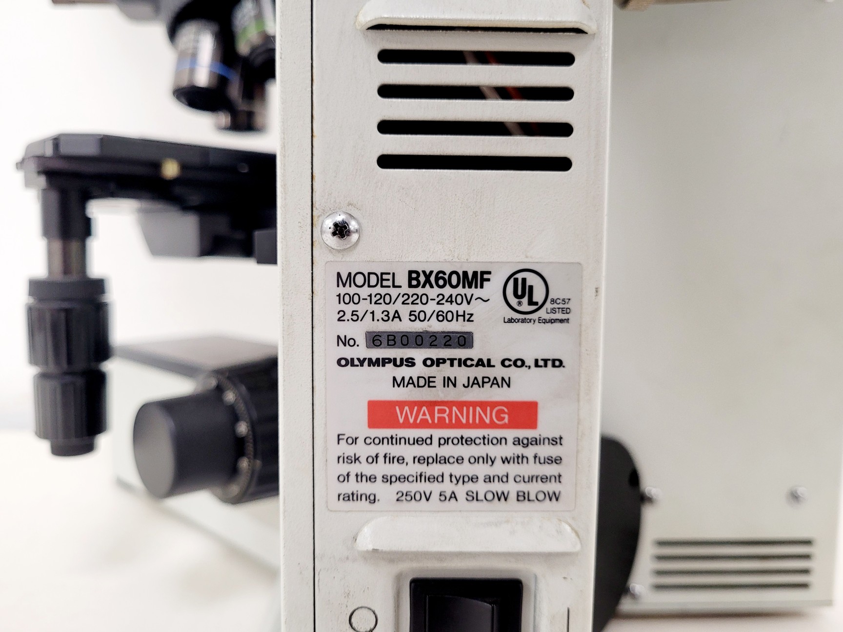 Image of Olympus BX60M Upright Fluorescence Motorized Microscope