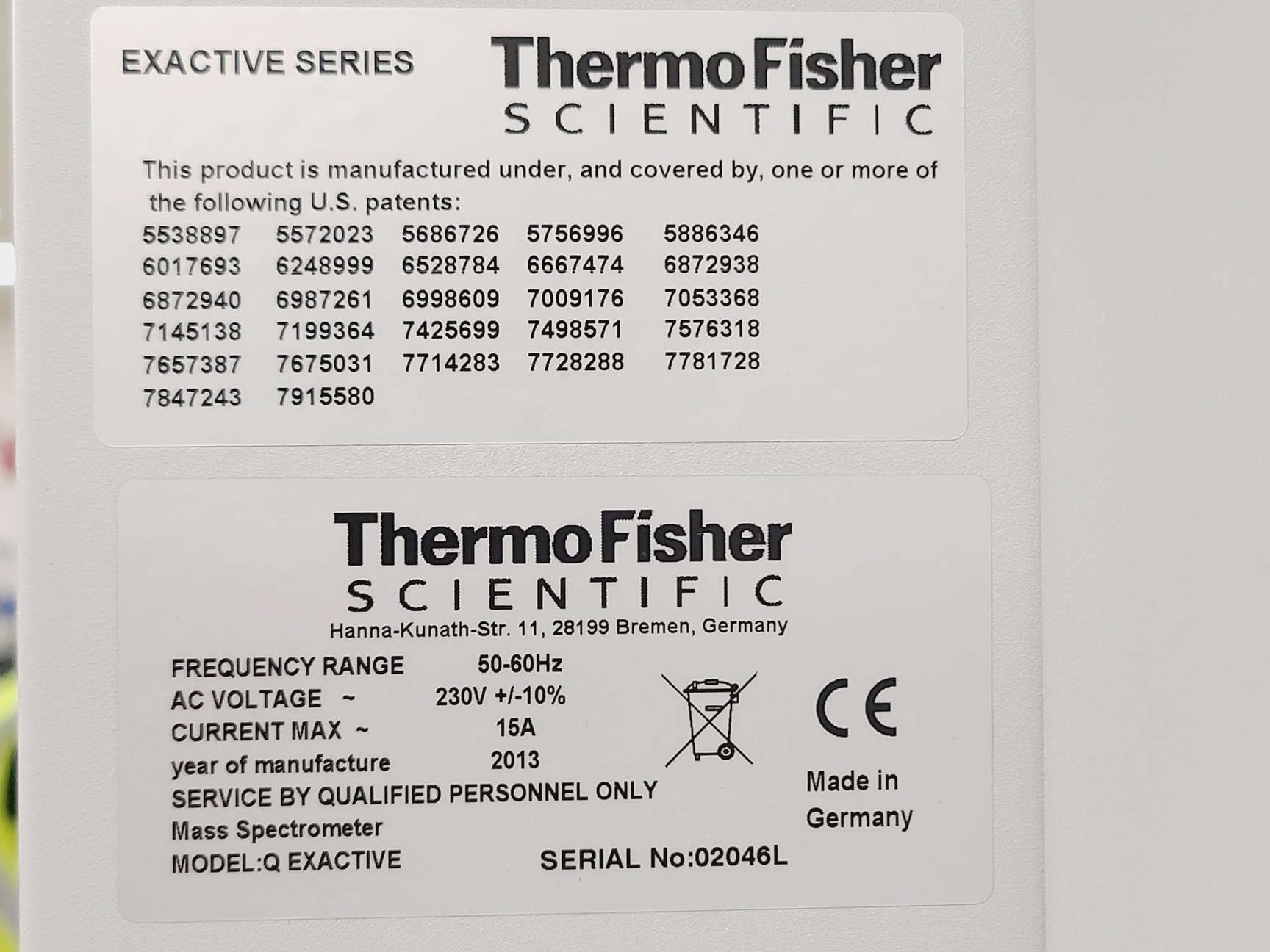 Image of Thermo Scientific Q Exactive Basic MS System w/ Sogevac SV 40-65 Pump