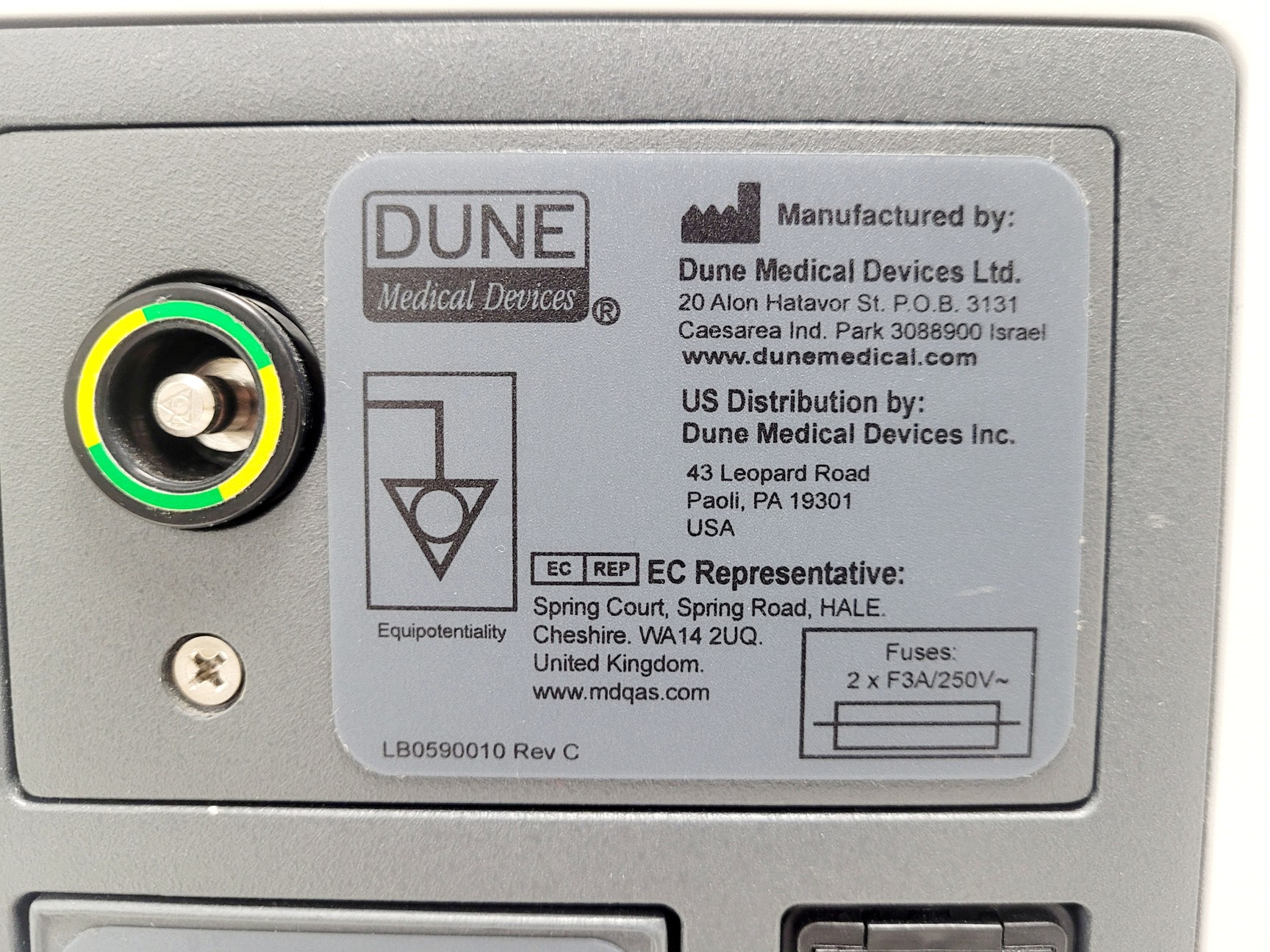Image of Dune Medical Devices MarginProbe P/N SA059000 2015
