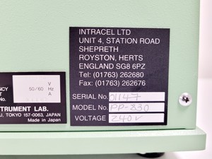 Thumbnail image of Narishige PP-830 Glass Microelectrode Puller