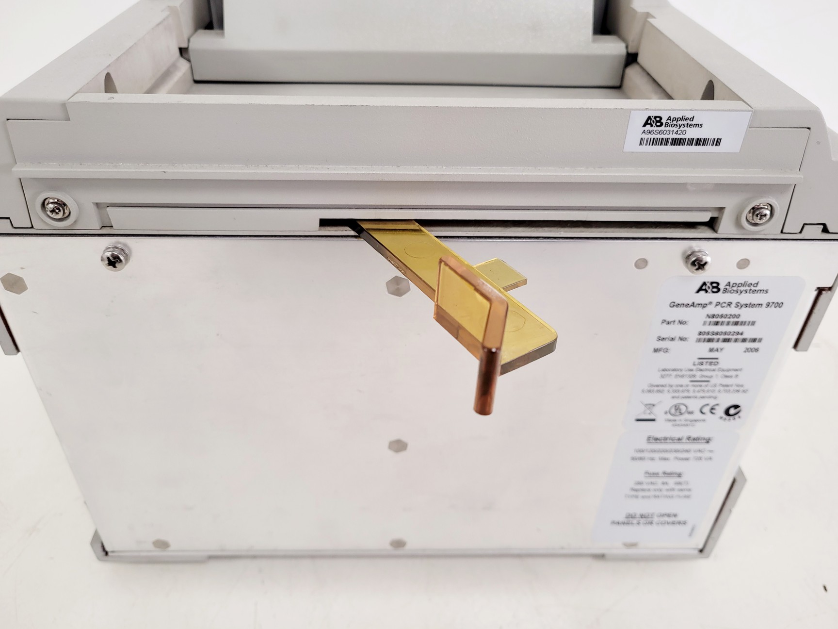 Image of Applied Biosystems GeneAmp PCR Thermal Cycler System 9700