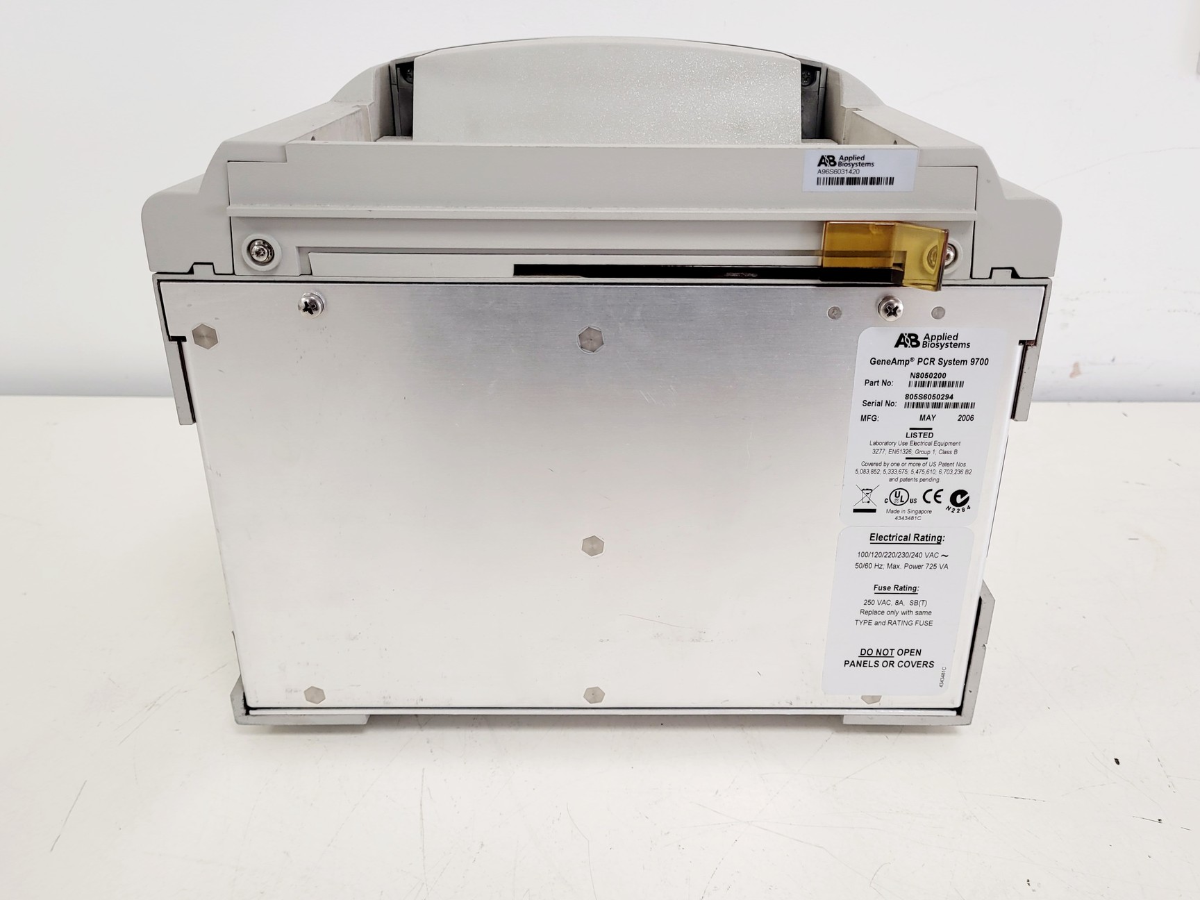 Image of Applied Biosystems GeneAmp PCR Thermal Cycler System 9700