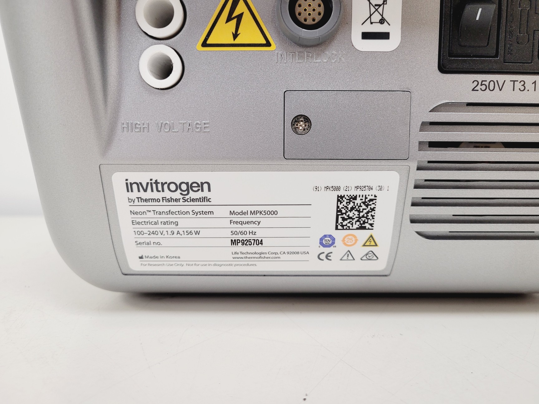 Image of Invitrogen MPK5000 Neon Transfection System Spares/Repair