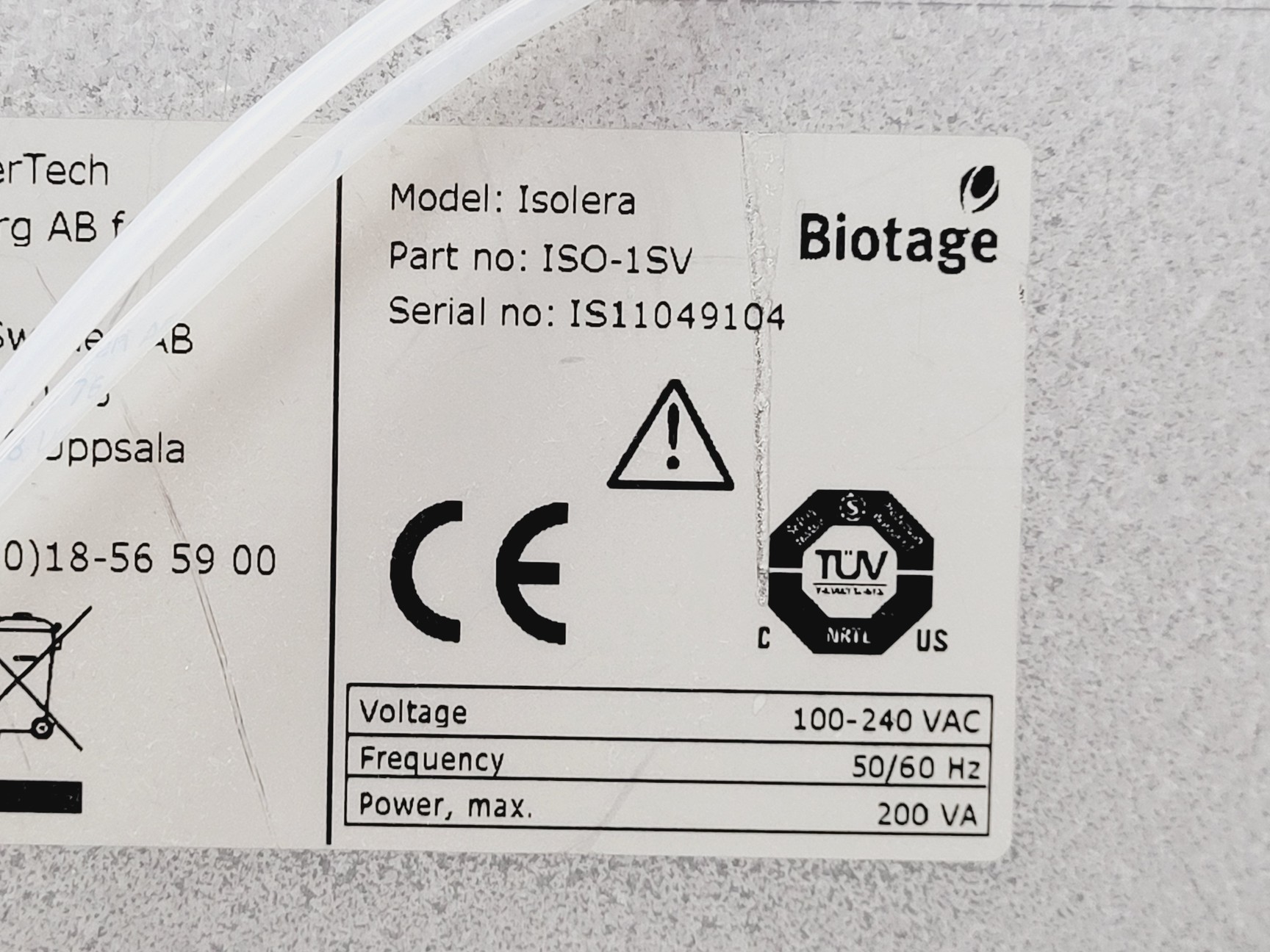 Image of Biotage Isolera One Flash Chromatography System Lab