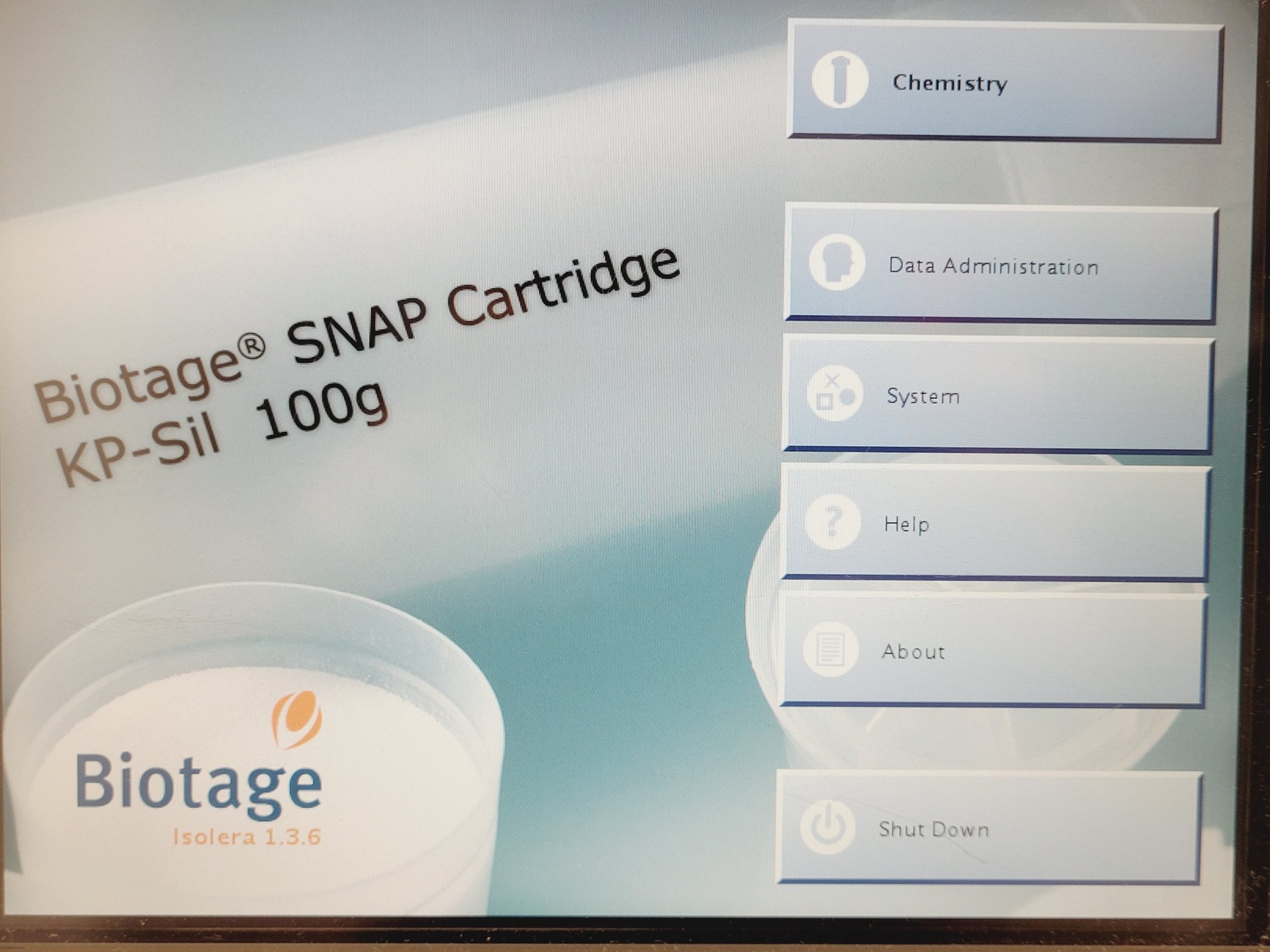Image of Biotage Isolera One Flash Chromatography System Lab