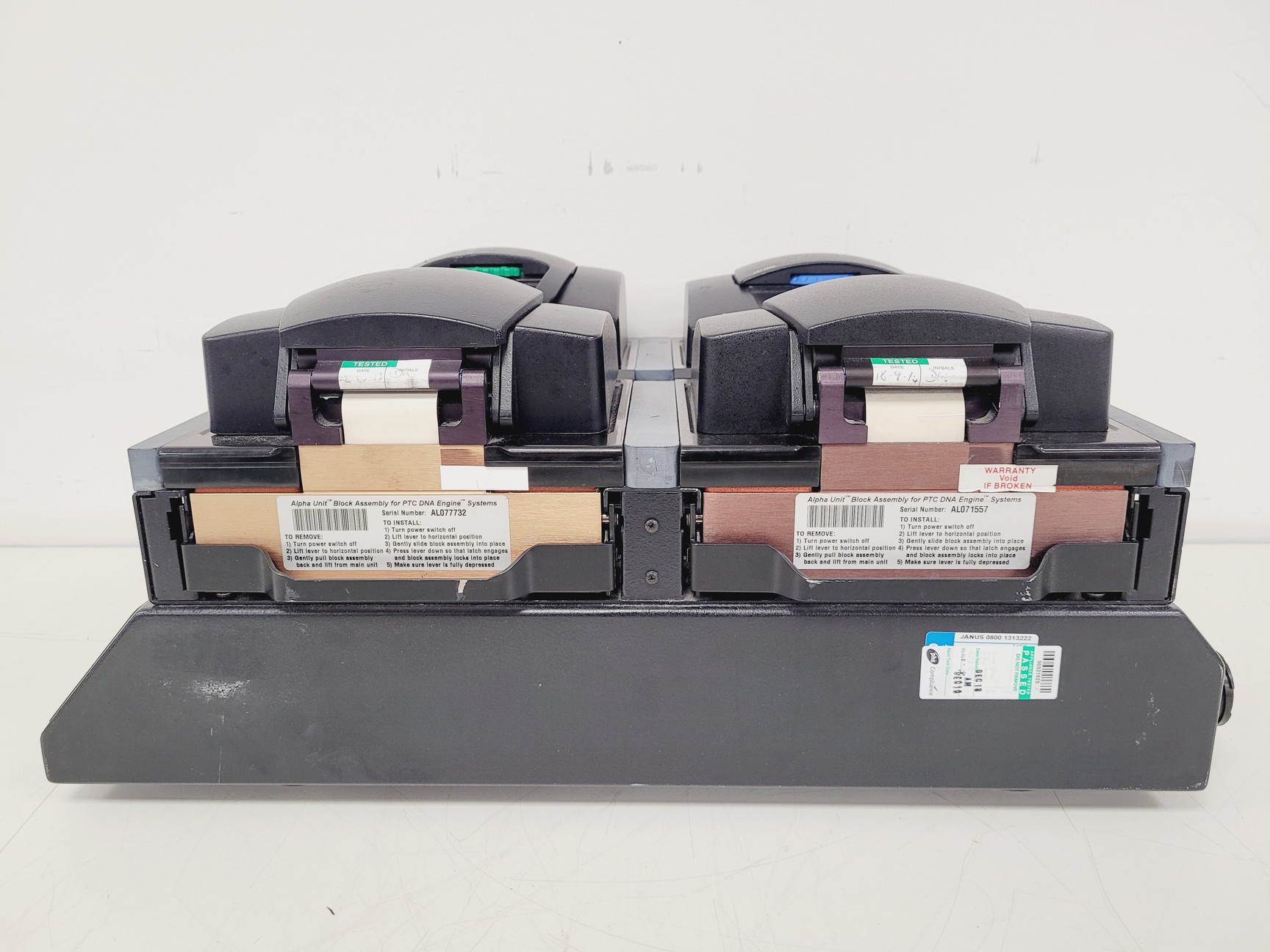 Image of MJ Research DNA Engine Tetrad PTC-225 Peltier Thermal Cycler PCR