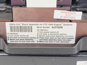 Thumbnail image of MJ Research DNA Engine Tetrad PTC-225 Peltier Thermal Cycler PCR