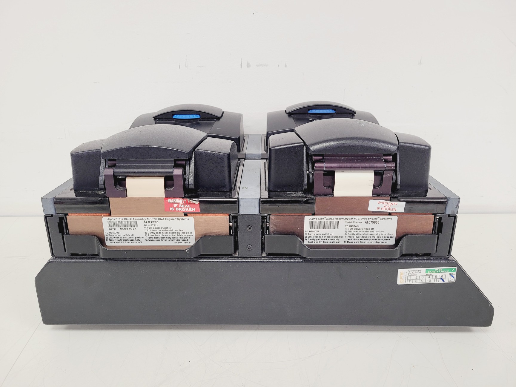 Image of MJ Research DNA Engine Tetrad PTC-225 Peltier Thermal Cycler PCR