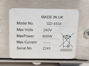 Thumbnail image of Scie-Plas Gel Dryer Model GD4534 w/ Welch GelMaster Gel Dryer Vacuum System 1426