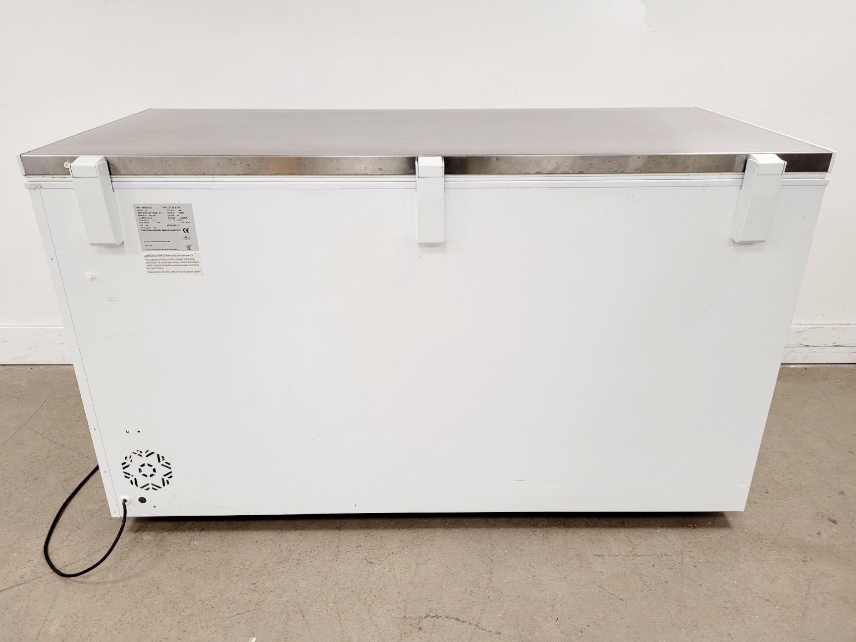 Image of Gram CF 53 S UK Stainless Steel Lid Chest Freezer