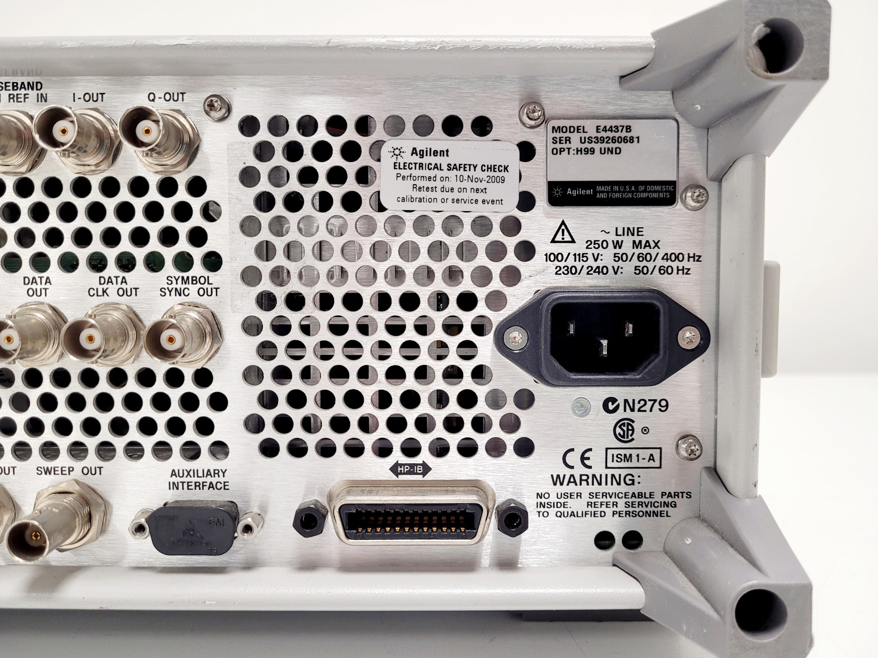 Image of Agilent E4437B ESG-AP Series Signal Generator