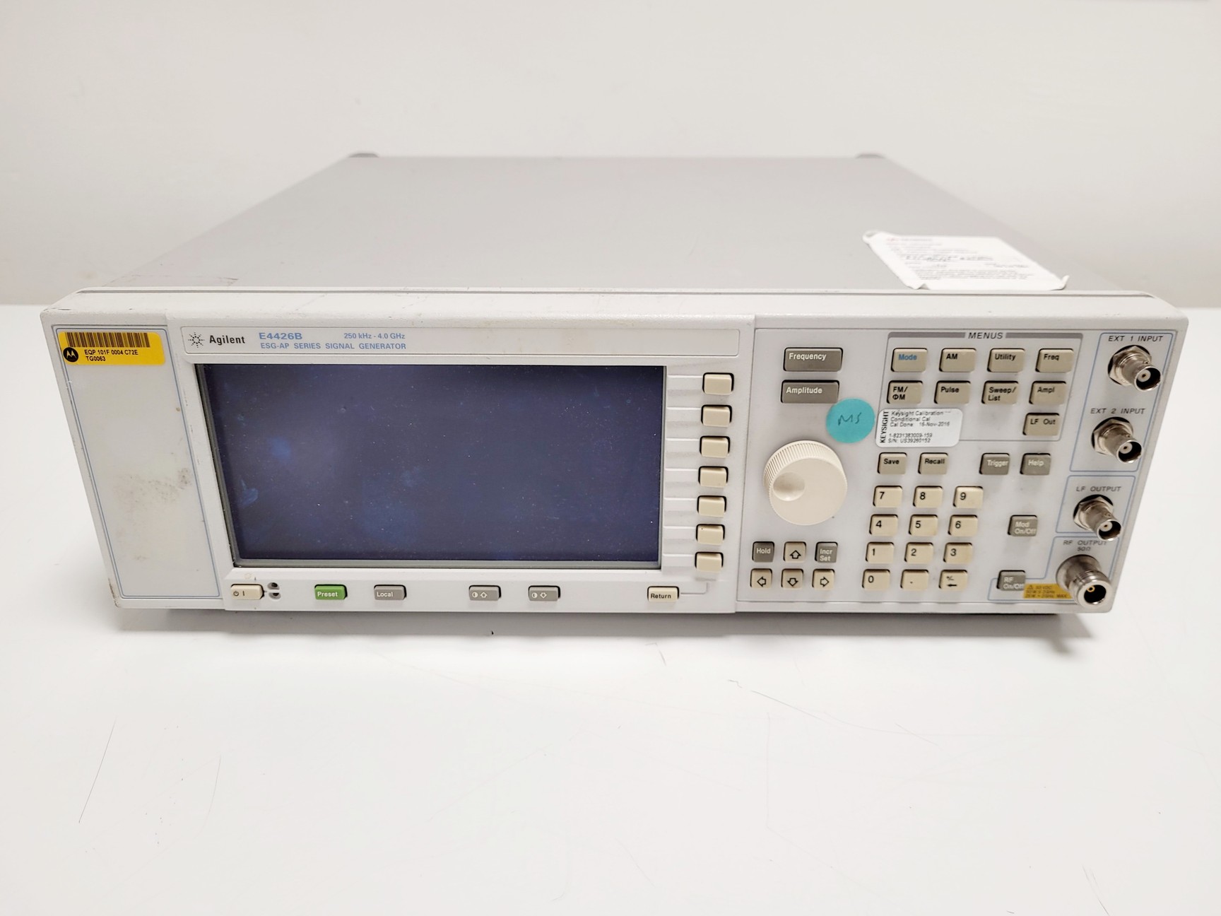 Image of Agilent E4426B ESG-AP Series Signal Generator