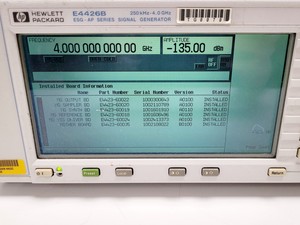 Thumbnail image of Agilent E4426B ESG-AP Series Signal Generator