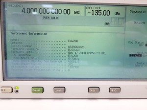 Thumbnail image of Hewlett Packard E4426B ESG-AP Series Signal Generator