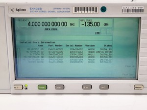 Thumbnail image of Hewlett Packard E4426B ESG-AP Series Signal Generator