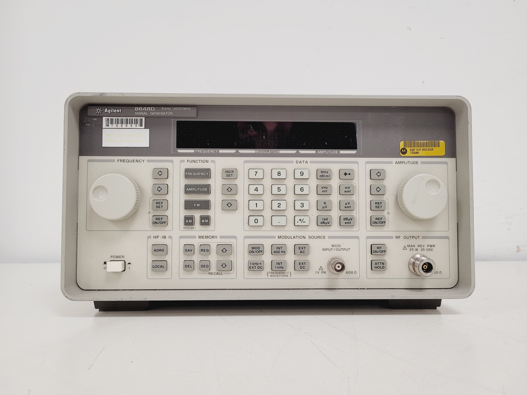 Image of Agilent 8648D Signal Generator