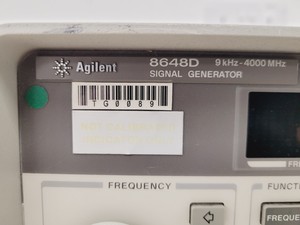 Thumbnail image of Agilent 8648D Signal Generator