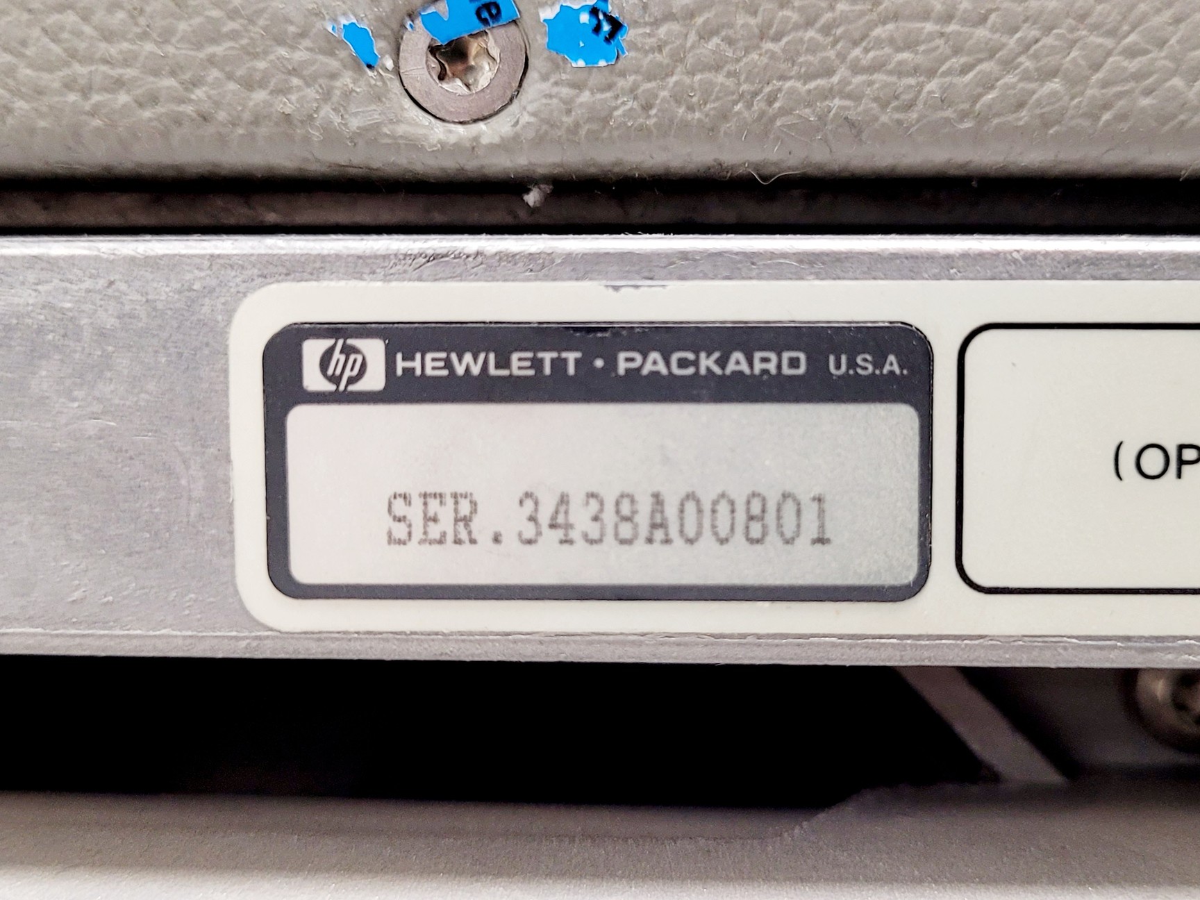 Image of Hewlett Packard 8664A Synthesized Signal Generator